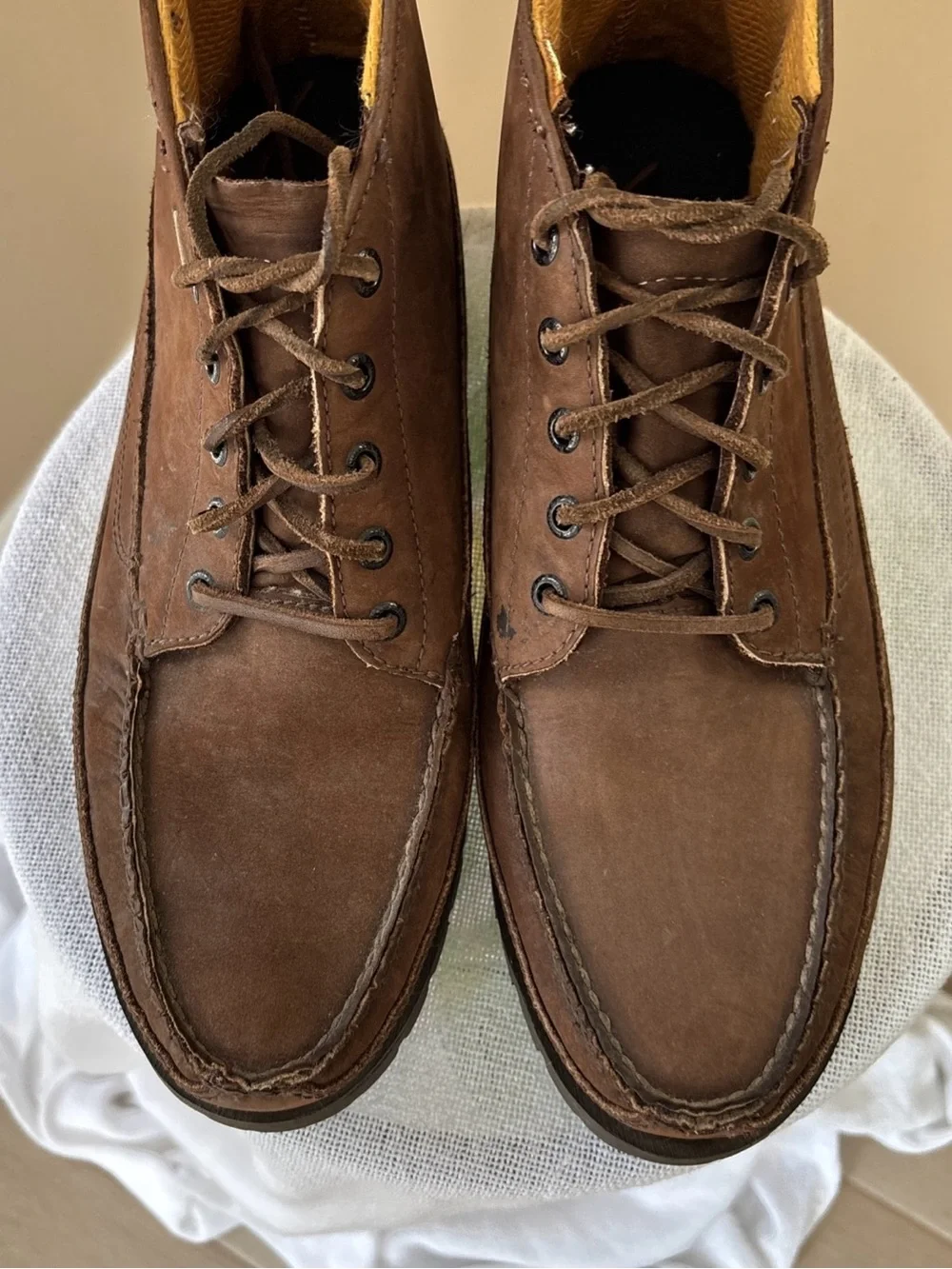 Rocky Brown Leather Chukka Boots